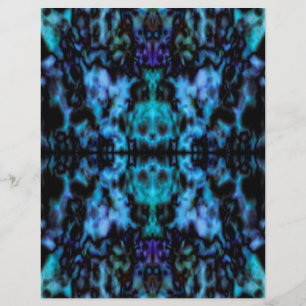 Psychedelic kaleidoscope pattern