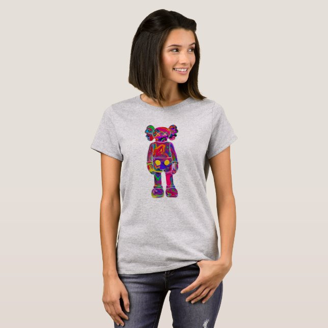 Psychedelic Kaw T-Shirt (Front Full)