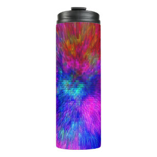 Psychedelic Kersplash...... Thermal Tumbler