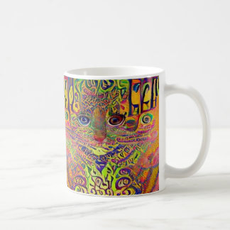 psychedelic kool kats 19 coffee mug