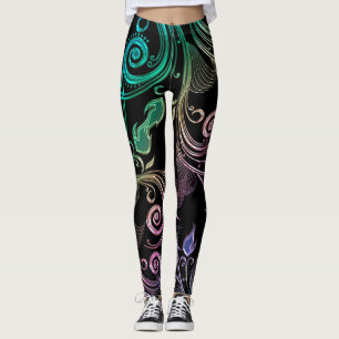 Psychedelic Liquid Leggings