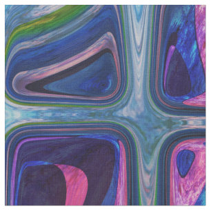 Psychedelic little colourful cubes fabric