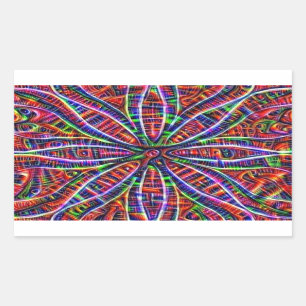 Psychedelic Lotus Sticker