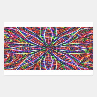 Psychedelic Lotus Sticker