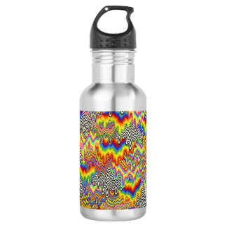 Psychedelic Melting Rainbow Water Bottle