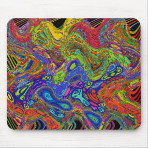 Psychedelic Mouse Pad