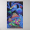 "Psychedelic Mushroom Madness: Trippy Black Light 