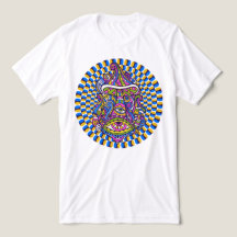 Psychedelic Mushroom Swirl Unisex Tee