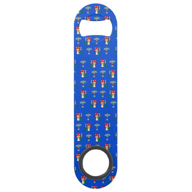 Psychedelic Mushrooms Bar Key (Front)