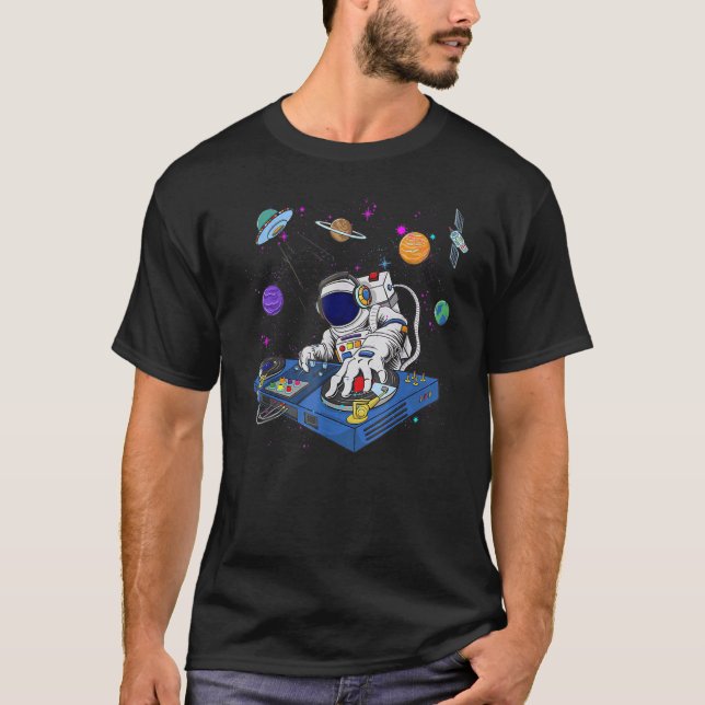 Psychedelic Music DJ Psytrance Techno T-Shirt (Front)