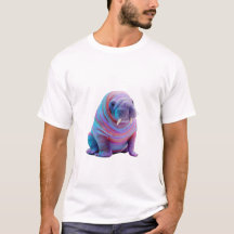 Psychedelic Neon Galactic Walrus Men
