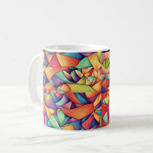 Psychedelic Ocean Coffee Mug
