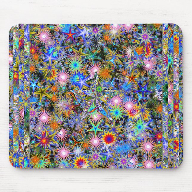 Psychedelic Overdose Mouse Pad (Front)