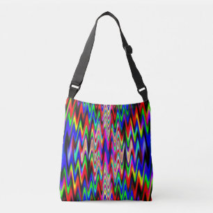 Psychedelic Party waves..... Crossbody Bag