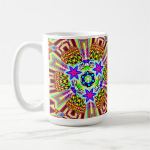 Psychedelic Pattern 3X6 Coffee Mug