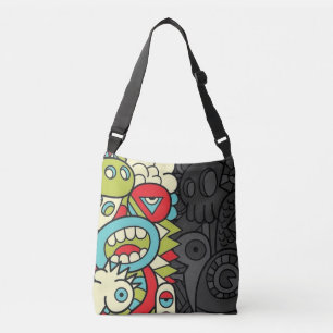 Psychedelic Patterns Crossbody Bag