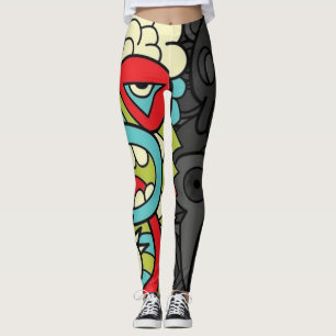 Psychedelic Patterns Leggings