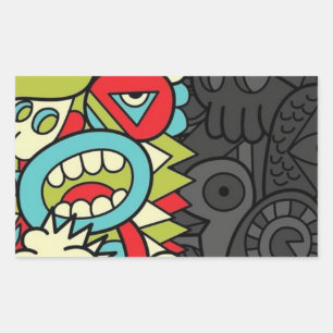 Psychedelic Patterns Sticker