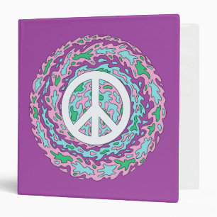 Psychedelic Peace Binder