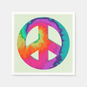 Psychedelic Peace Napkin