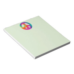 Psychedelic Peace Notepad