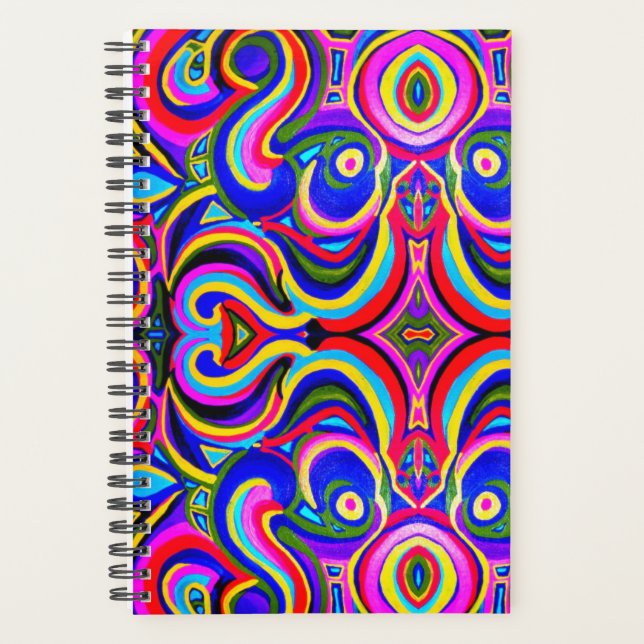 Psychedelic Philadelphia Planner (Front)