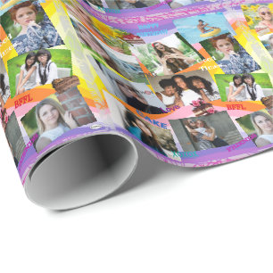 Psychedelic Photo Gift Wrap HAMbWG