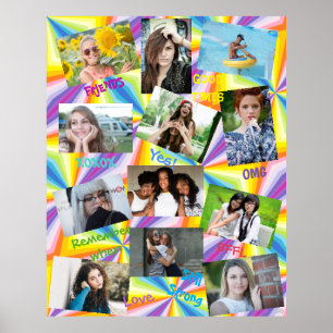 Psychedelic Photo Notebook HAMbWG Poster