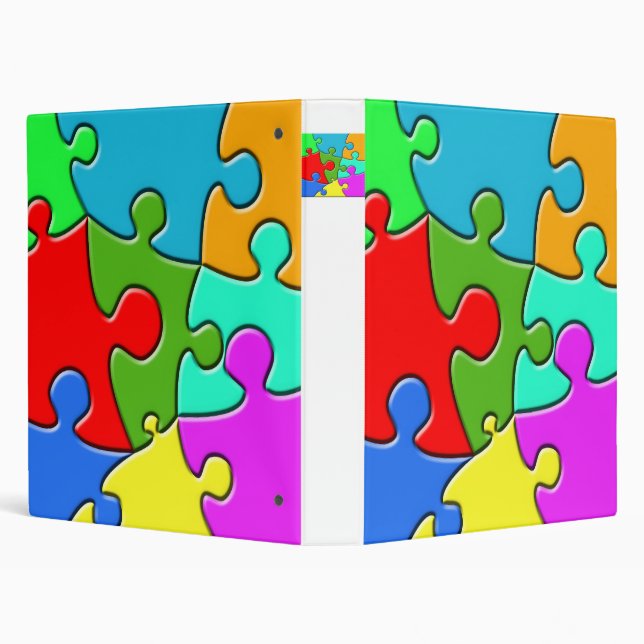 Psychedelic Puzzle Binder (Background)