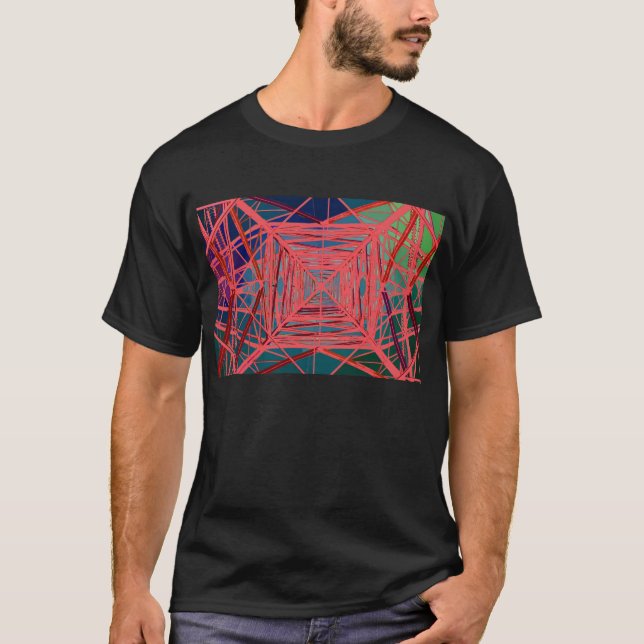 psychedelic pylon T-Shirt (Front)