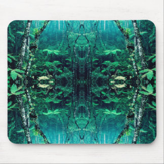 Psychedelic Rainforest Mouse Pad