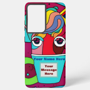 Psychedelic samsung galaxy case