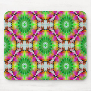 Psychedelic saw blades... mouse pad
