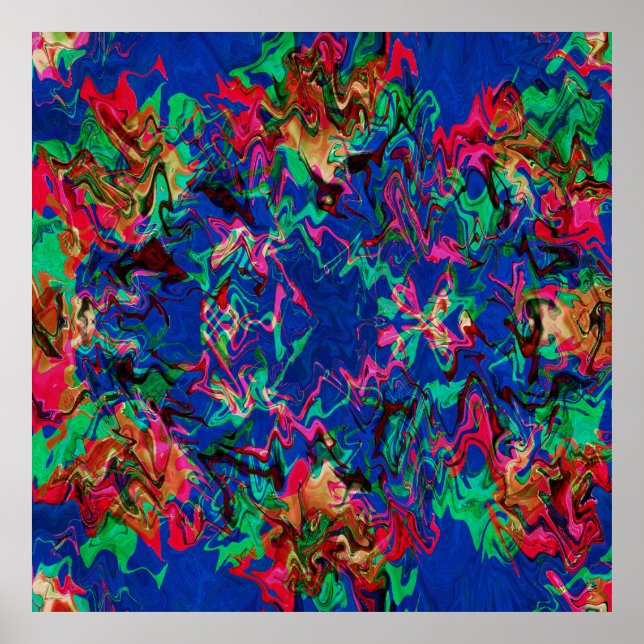 Psychedelic seaweed.... poster (Front)