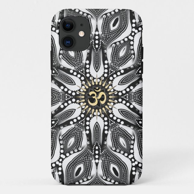 Psychedelic Serpent Aum iPhone Case-Mate Case (Back)
