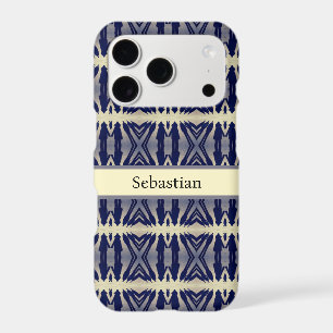Psychedelic Shadow People in Navy, custom