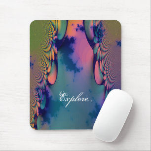 Psychedelic Sixties Tie-Dye Mouse Pad
