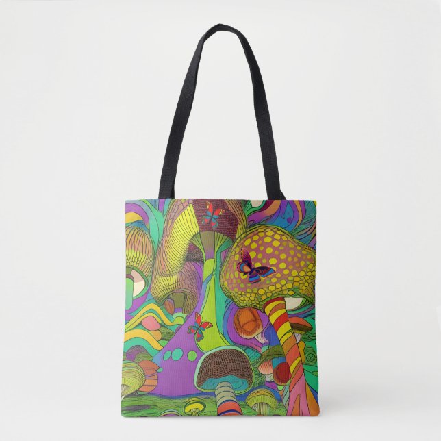 Psychedelic Sixties  Tote Bag (Front)