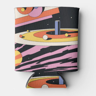 Psychedelic Space: 70s Geometric Shapes Can Cooler