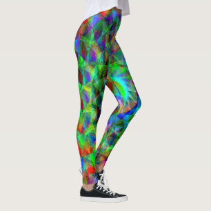 Psychedelic Spaceship........ Leggings