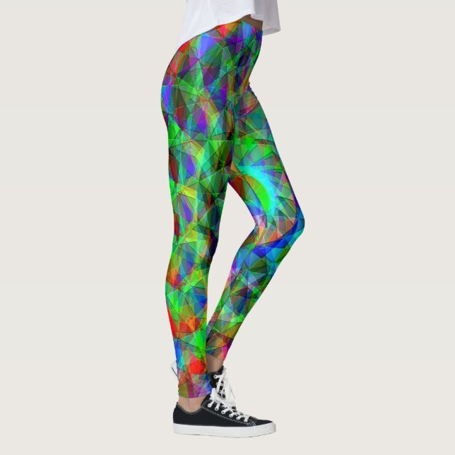 Psychedelic Spaceship........ Leggings (Right)