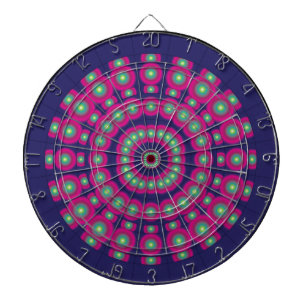 Psychedelic Spheres Dartboard