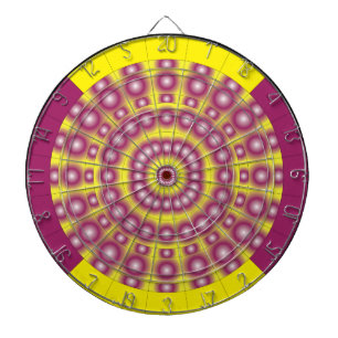 Psychedelic Spheres Dartboard