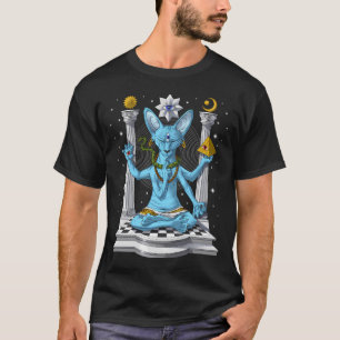 Psychedelic Sphynx Cat Shiva T-Shirt