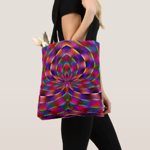 Psychedelic Spider.... Tote Bag