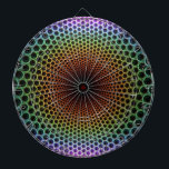 Psychedelic Spiral Dartboard<br><div class="desc">Psychedelic Spiral</div>