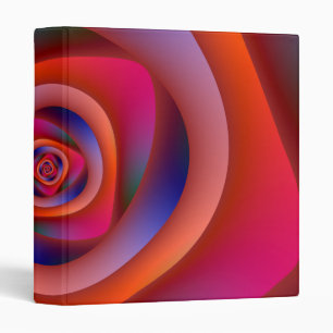 Psychedelic Spiral Labyrinth Binder