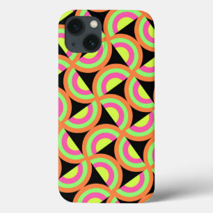 Psychedelic Squares iPhone 13 Case