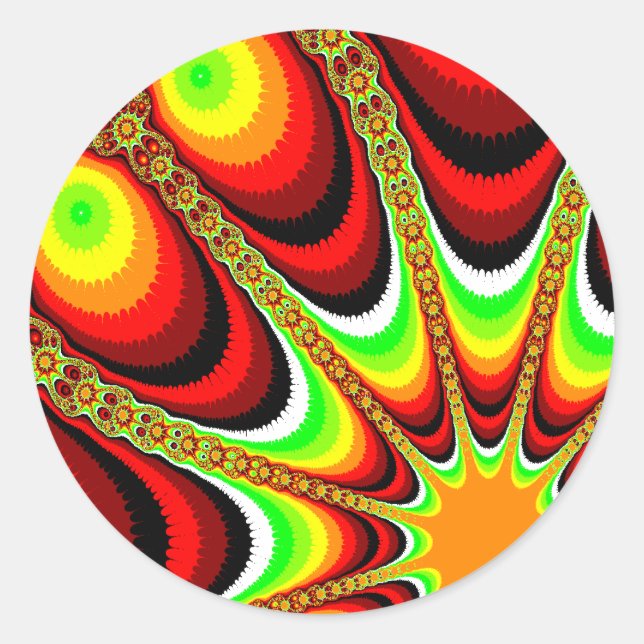 psychedelic sticker (Front)