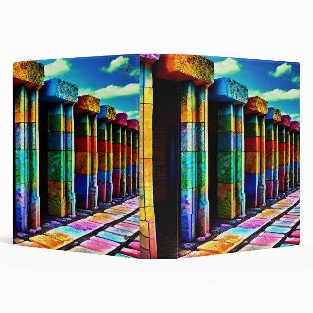 Psychedelic Stones Binder (Background)